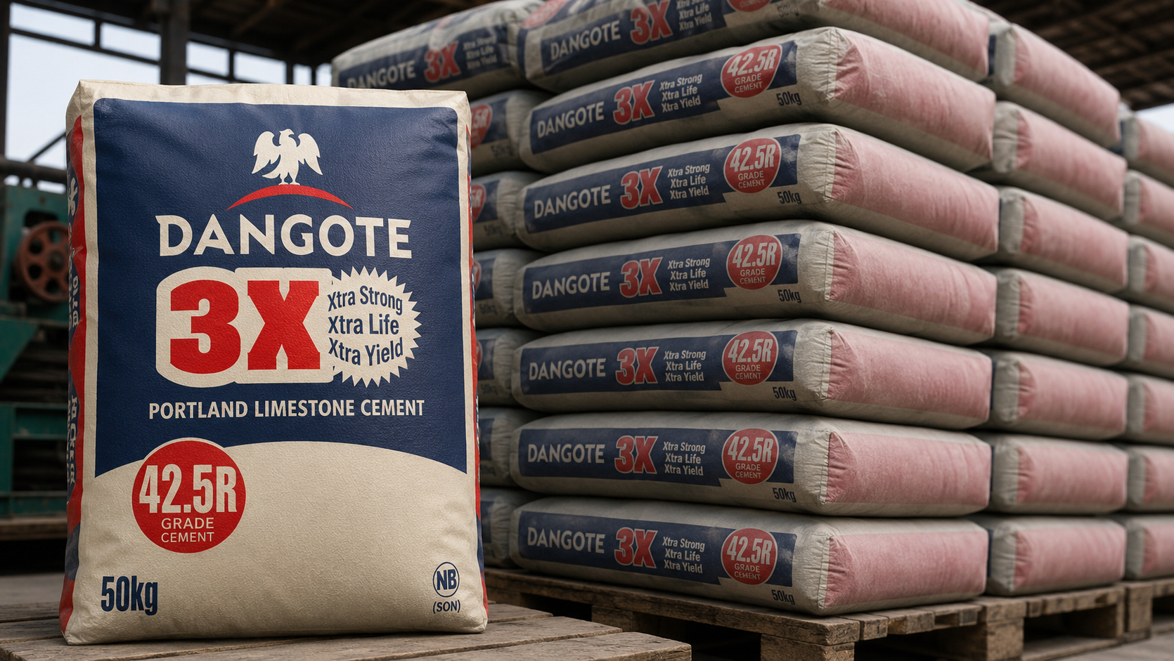 Dangote CEM II 42.5N — 50 kg Bags